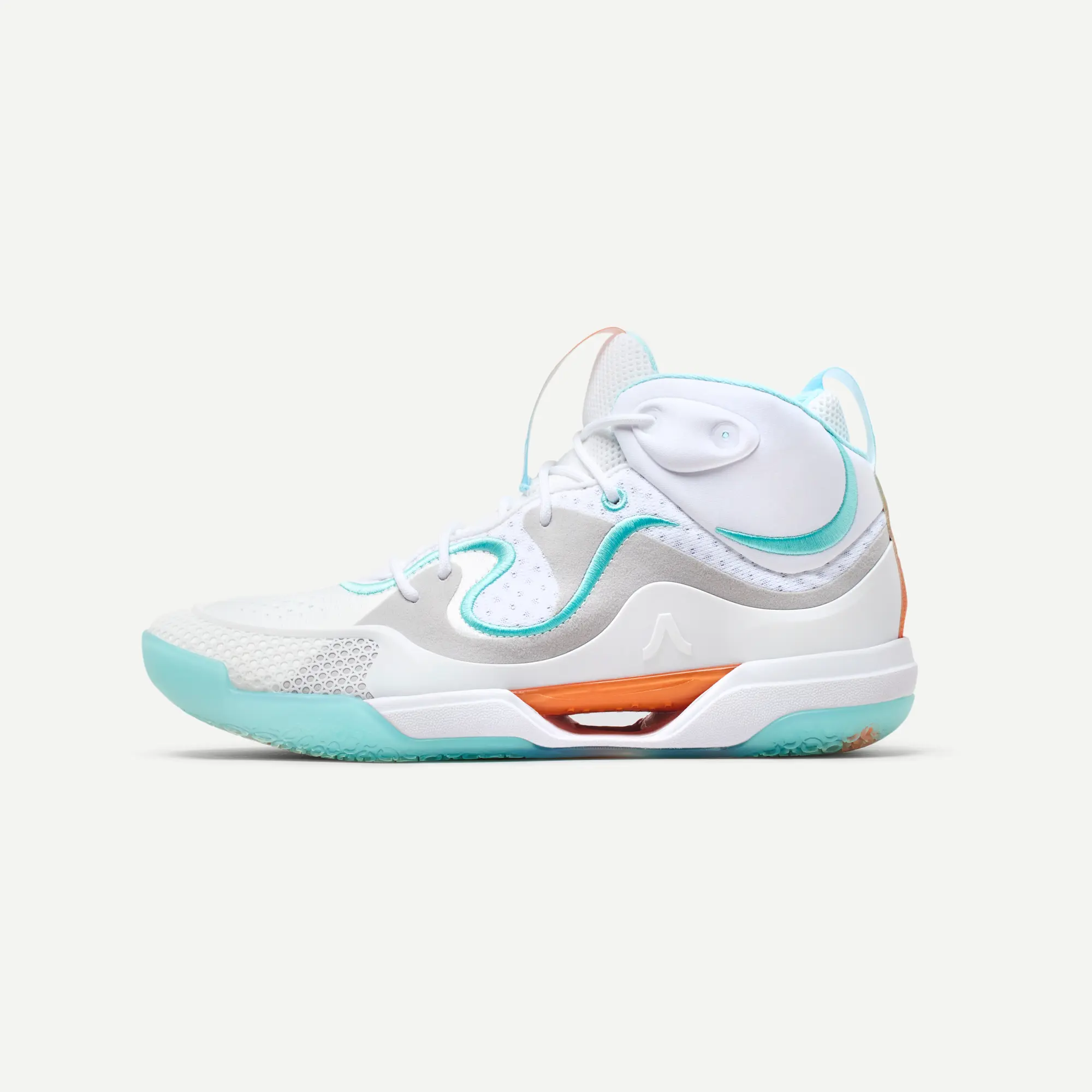 Avoli Mid White and Teal - Image 4