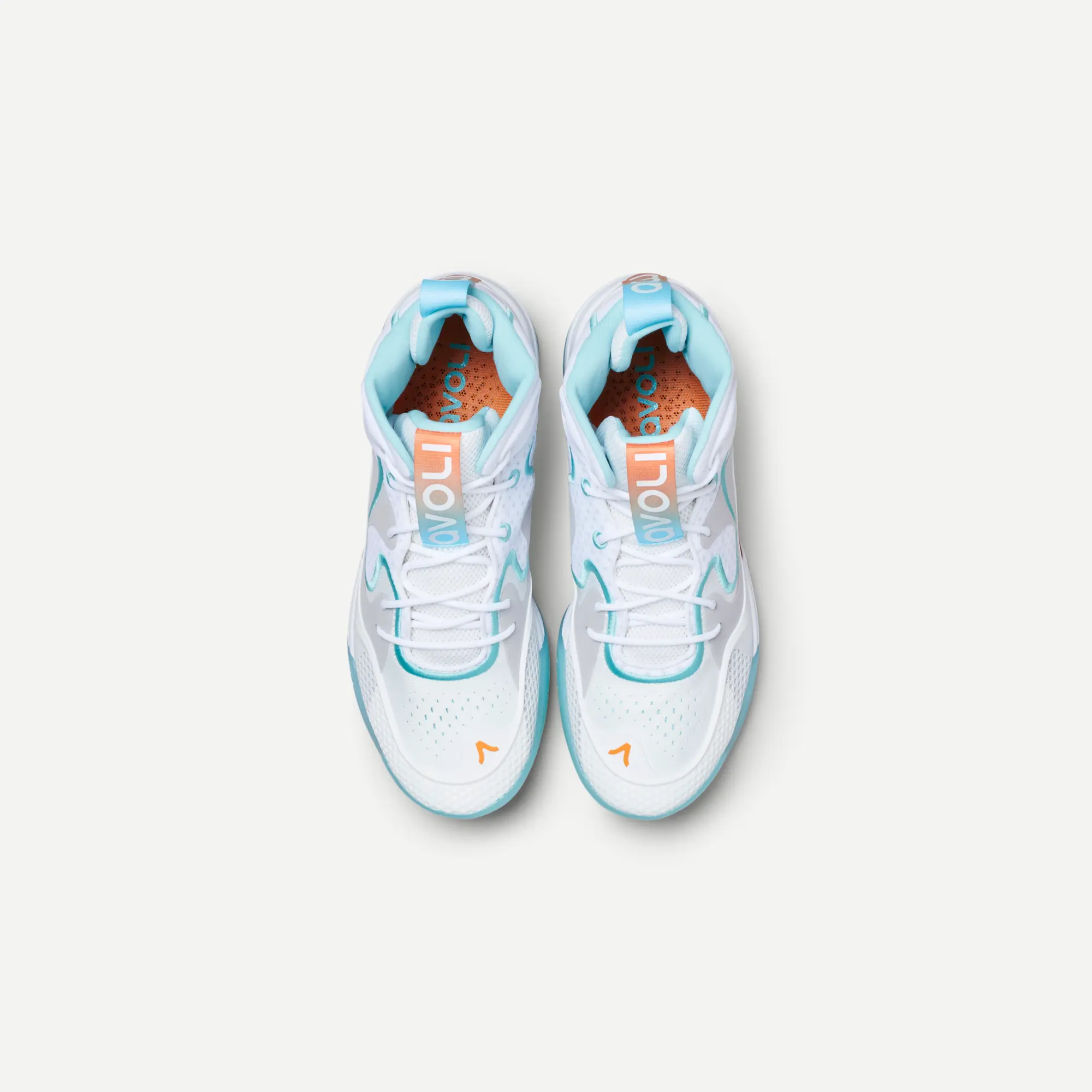 Avoli Mid White and Teal - Image 6