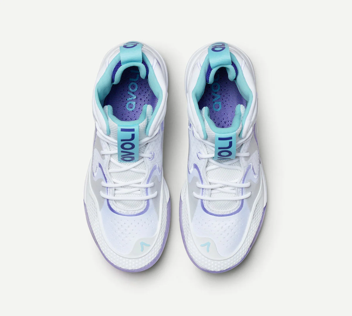 Avoli Mid White Purple Heather - Image 9